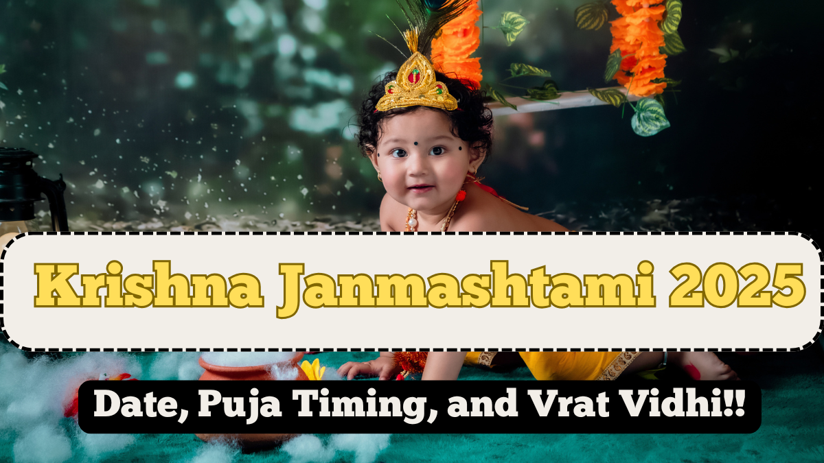 Krishna Janmashtami 2025: Date, Puja Timing, and Vrat Vidhi Explained