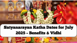 Satyanarayan Katha Dates for July 2025 – Benefits & Vidhi
