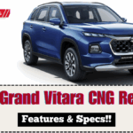 Maruti Grand Vitara CNG Relaunch 2025 – Features & Specs