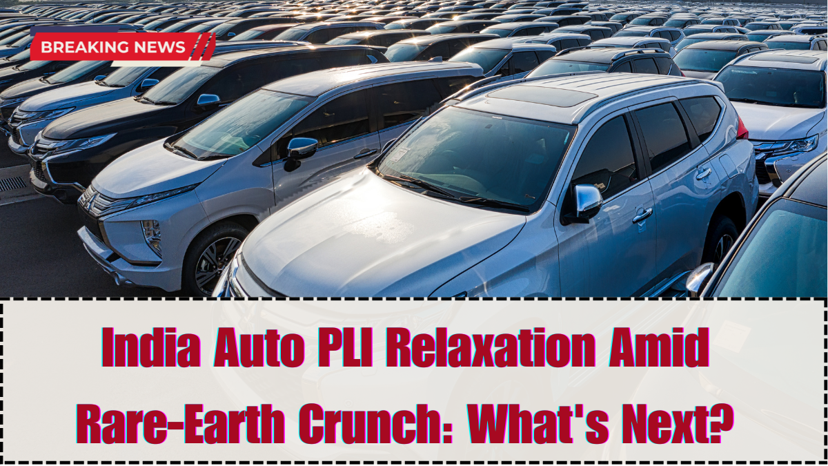 India Auto PLI Relaxation Amid Rare‑Earth Crunch – What’s Next?